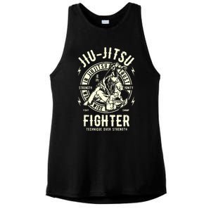 JIU JITSU BJJ Brazilian Jiu Jitsu Ladies PosiCharge Tri-Blend Wicking Tank