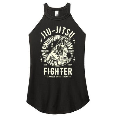 JIU JITSU BJJ Brazilian Jiu Jitsu Women's Perfect Tri Rocker Tank