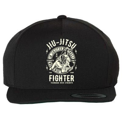 JIU JITSU BJJ Brazilian Jiu Jitsu Wool Snapback Cap