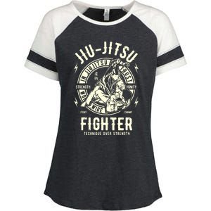 JIU JITSU BJJ Brazilian Jiu Jitsu Enza Ladies Jersey Colorblock Tee