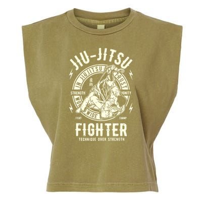 JIU JITSU BJJ Brazilian Jiu Jitsu Garment-Dyed Women's Muscle Tee