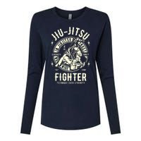 JIU JITSU BJJ Brazilian Jiu Jitsu Womens Cotton Relaxed Long Sleeve T-Shirt