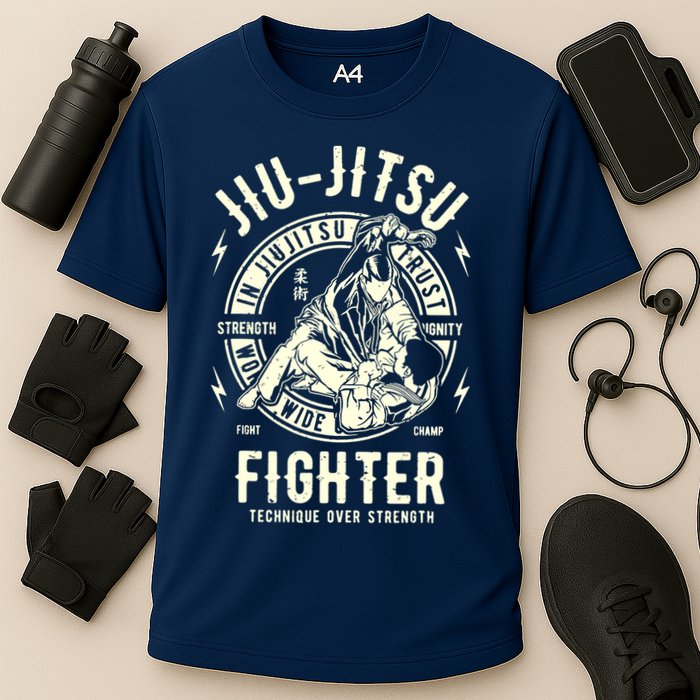 JIU JITSU BJJ Brazilian Jiu Jitsu Cooling Performance Crew T-Shirt