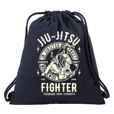 JIU JITSU BJJ Brazilian Jiu Jitsu Drawstring Bag