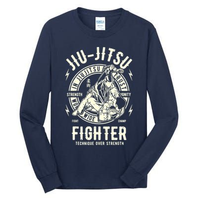 JIU JITSU BJJ Brazilian Jiu Jitsu Tall Long Sleeve T-Shirt