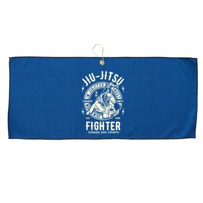 JIU JITSU BJJ Brazilian Jiu Jitsu Large Microfiber Waffle Golf Towel