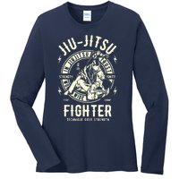 JIU JITSU BJJ Brazilian Jiu Jitsu Ladies Long Sleeve Shirt