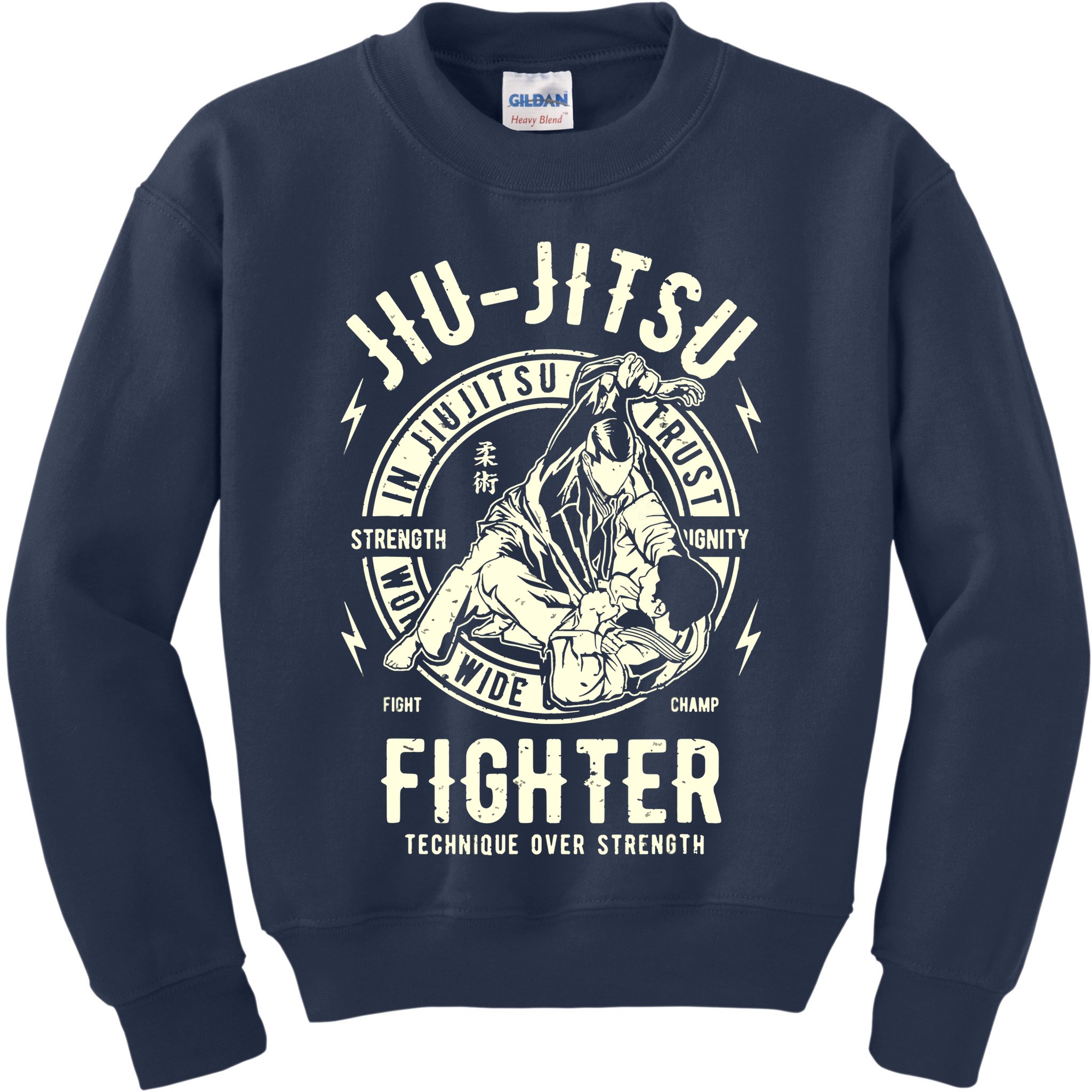 JIU JITSU BJJ Brazilian Jiu Jitsu Kids Sweatshirt