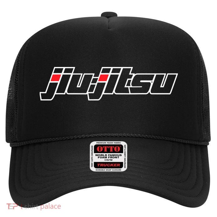JIU JITSU Brazilian Jiu Jitsu High Crown Mesh Back Trucker Hat