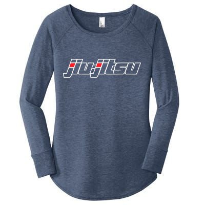 JIU JITSU Brazilian Jiu Jitsu Women's Perfect Tri Tunic Long Sleeve Shirt