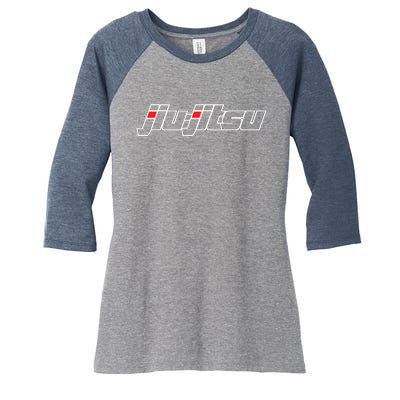 JIU JITSU Brazilian Jiu Jitsu Women's Tri-Blend 3/4-Sleeve Raglan Shirt