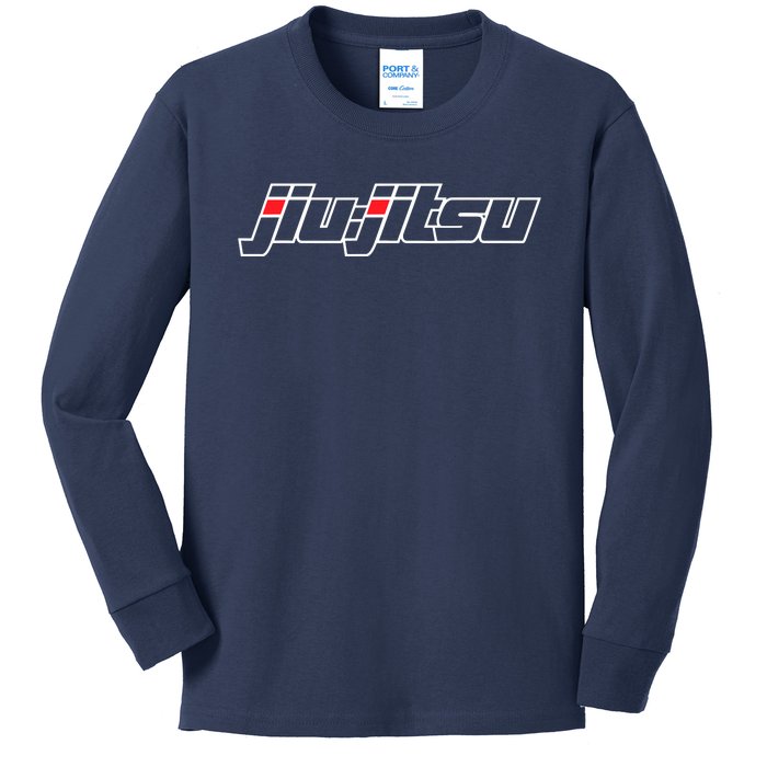 JIU JITSU Brazilian Jiu Jitsu Kids Long Sleeve Shirt