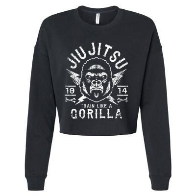 Jiu Jitsu Brazilian Jiu Jitsu Bjj Mma Cropped Pullover Crew