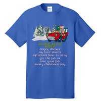 Jingle Joe Biden Xmas Carol Trump Ugly Christmas Sweater Gift Tall T-Shirt