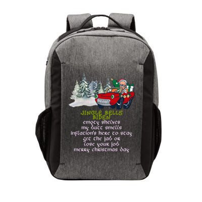 Jingle Joe Biden Xmas Carol Trump Ugly Christmas Sweater Gift Vector Backpack