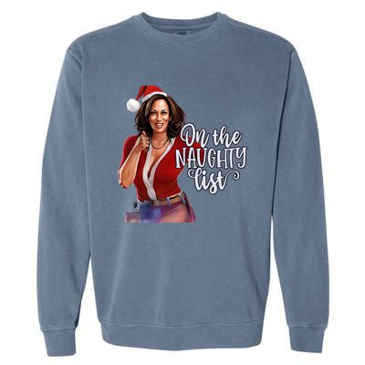 Jingle Joe Biden Xmas Carol Trump Ugly Christmas Sweater Gift Garment-Dyed Sweatshirt