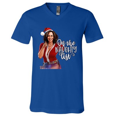 Jingle Joe Biden Xmas Carol Trump Ugly Christmas Sweater Gift V-Neck T-Shirt