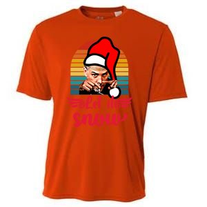 Jingle Joe Biden Xmas Carol Trump Ugly Christmas Sweater Gift Cooling Performance Crew T-Shirt