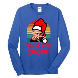 Jingle Joe Biden Xmas Carol Trump Ugly Christmas Sweater Gift Tall Long Sleeve T-Shirt