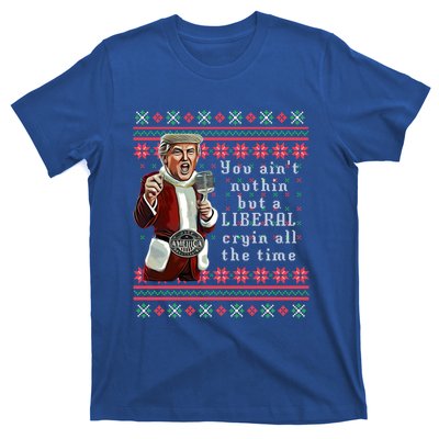 Jingle Joe Biden Xmas Carol Trump Ugly Christmas Sweater Gift T-Shirt