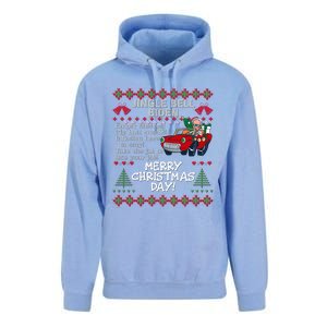 Jingle Joe Biden Xmas Carol Trump Ugly Christmas Sweater Meaningful Gift Unisex Surf Hoodie