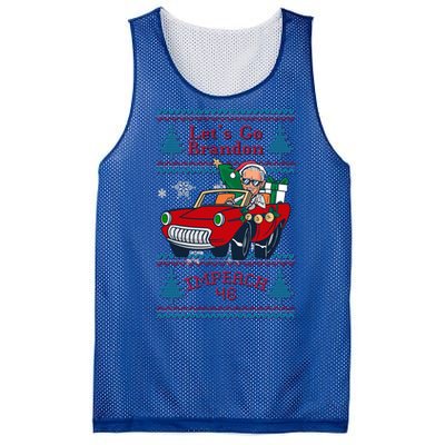 Jingle Joe Biden Xmas Carol Trump Ugly Christmas Sweater Gift Mesh Reversible Basketball Jersey Tank