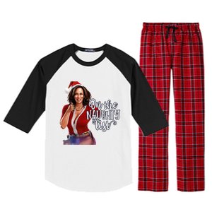 Jingle Joe Biden Xmas Carol Trump Ugly Christmas Sweater Cute Gift Raglan Sleeve Pajama Set