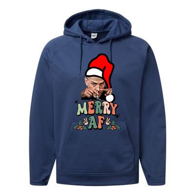 Jingle Joe Biden Xmas Carol Trump Ugly Christmas Sweater Cool Gift Performance Fleece Hoodie