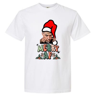 Jingle Joe Biden Xmas Carol Trump Ugly Christmas Sweater Cool Gift Garment-Dyed Heavyweight T-Shirt