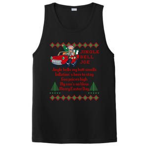 Jingle Joe Biden Xmas Carol Trump Ugly Christmas Sweater Cute Gift PosiCharge Competitor Tank