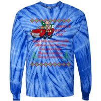 Jingle Joe Biden Xmas Carol Trump Ugly Christmas Sweater Cute Gift Tie-Dye Long Sleeve Shirt