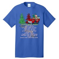 Jingle Joe Biden Xmas Carol Trump Ugly Christmas Sweater Funny Gift Tall T-Shirt