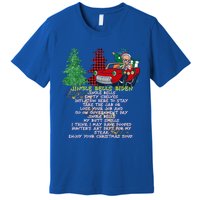 Jingle Joe Biden Xmas Carol Trump Ugly Christmas Sweater Funny Gift Premium T-Shirt