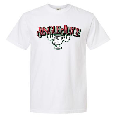 Jingle Juice Christmas Holiday Season Reindeer Garment-Dyed Heavyweight T-Shirt