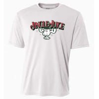 Jingle Juice Christmas Holiday Season Reindeer Cooling Performance Crew T-Shirt