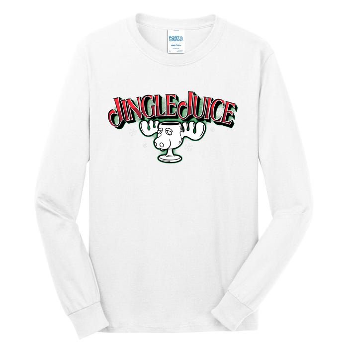 Jingle Juice Christmas Holiday Season Reindeer Tall Long Sleeve T-Shirt