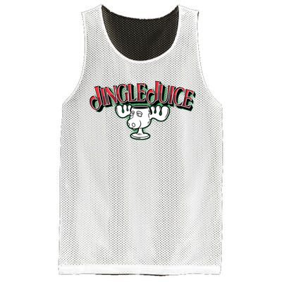 Jingle Juice Christmas Holiday Season Reindeer Mesh Reversible Basketball Jersey Tank