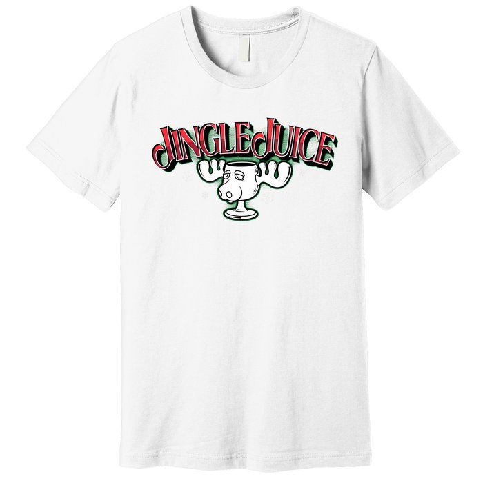 Jingle Juice Christmas Holiday Season Reindeer Premium T-Shirt