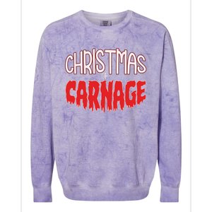 Jess Jeckel Christmas Of Carnage Colorblast Crewneck Sweatshirt