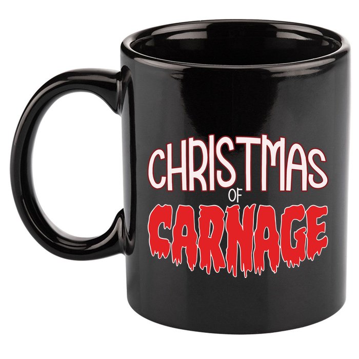 Jess Jeckel Christmas Of Carnage 11oz C Handle Ceramic Mug