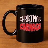 Jess Jeckel Christmas Of Carnage 11oz C Handle Ceramic Mug