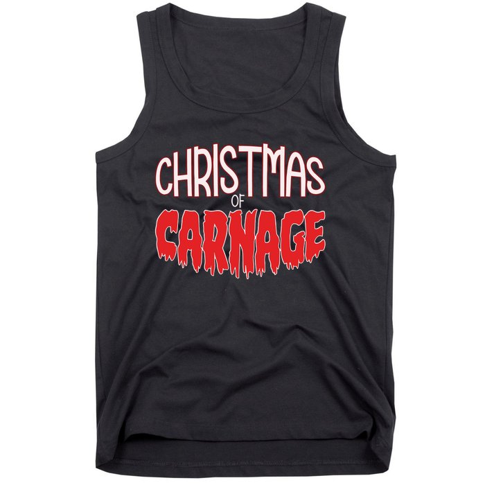 Jess Jeckel Christmas Of Carnage Tank Top