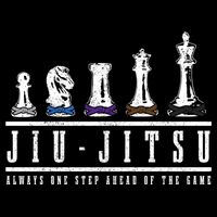 Jiu Jitsu Chess Black Belt Mma Mixed Martial Arts Gift Drawstring Bag