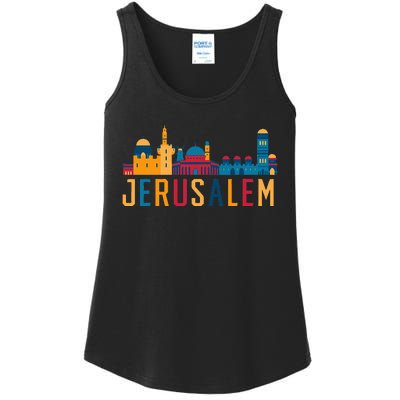 Jerusalem Jewish Country Israelite Israel Ladies Essential Tank