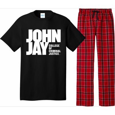 John Jay College Of Criminal Justice Bloodhounds Large Pajama Set