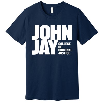 John Jay College Of Criminal Justice Bloodhounds Large Premium T-Shirt