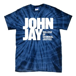 John Jay College Of Criminal Justice Bloodhounds Large Tie-Dye T-Shirt