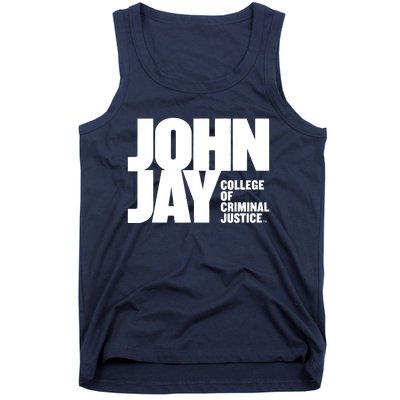 John Jay College Of Criminal Justice Bloodhounds Large Tank Top