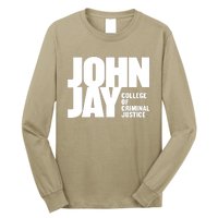 John Jay College Of Criminal Justice Bloodhounds Large Long Sleeve Shirt