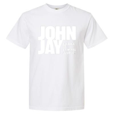 John Jay College Of Criminal Justice Bloodhounds Large Garment-Dyed Heavyweight T-Shirt